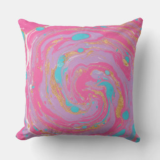 Marbled Swirl Kissen