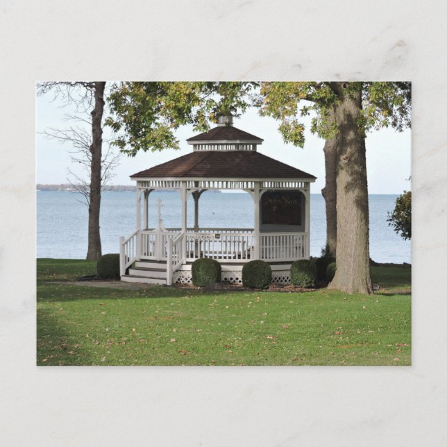 Marblehead Gazebo Postcard Postkarte (Vorderseite)