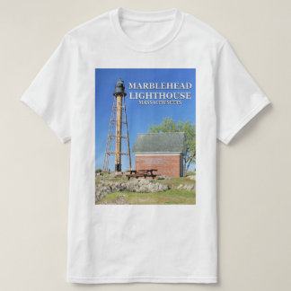 Marblehead Leuchtturm, Massachusetts-T - Shirt