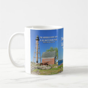 Marblehead Leuchtturm, Massachusetts-Tasse Tasse