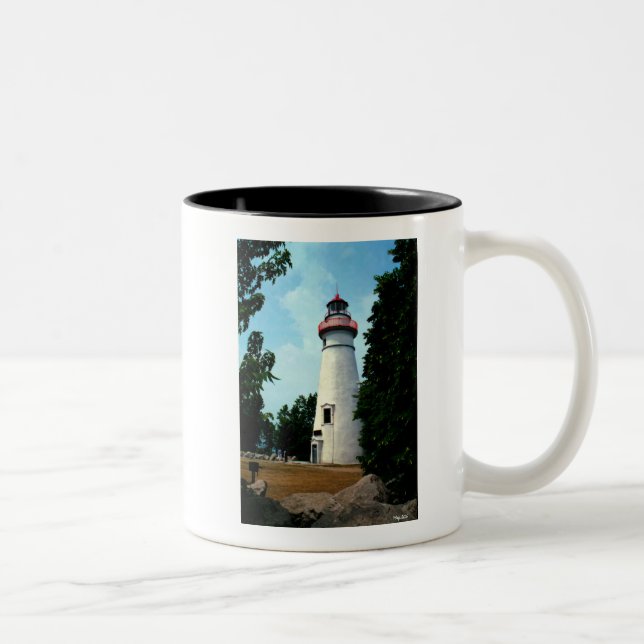 Marblehead Licht Zweifarbige Tasse (Rechts)