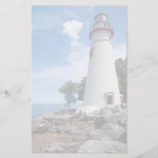 Marblehead Lighthouse Briefpapier (Vorderseite)