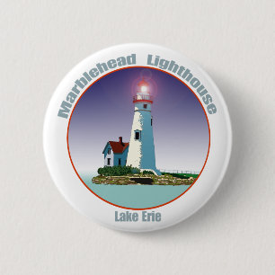 Marblehead Lighthouse Button