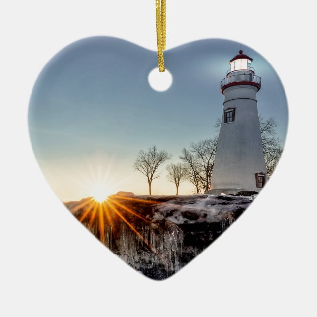 Marblehead Lighthouse Keramikornament (Vorne)