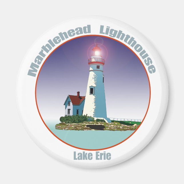Marblehead Lighthouse Magnet (Vorne)