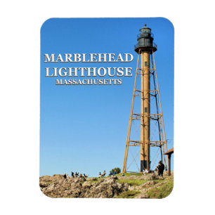 Marblehead Lighthouse, Massachusetts Flexi Magnet