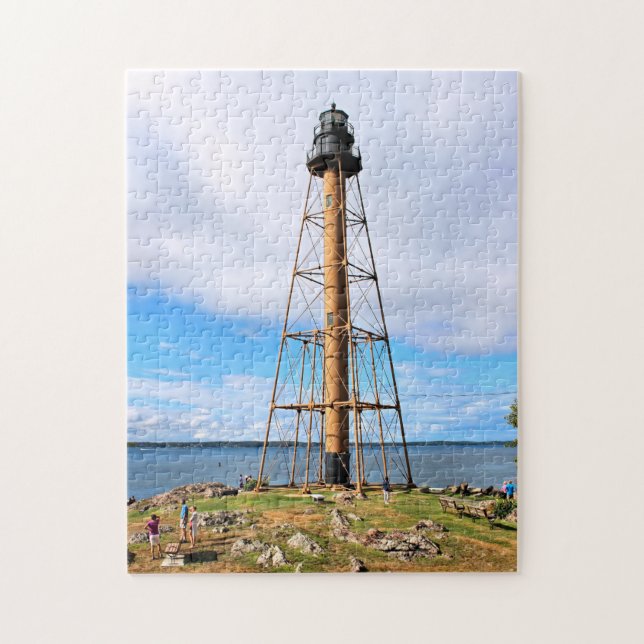 Marblehead Lighthouse, Massachusetts MA Puzzle (Vertikal)