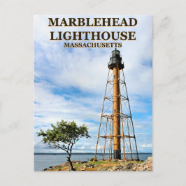 Marblehead Lighthouse, Massachusetts Postkarte