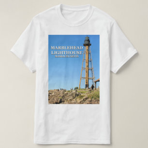 Marblehead Lighthouse, Massachusetts T - Shirt