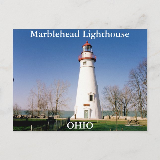 Marblehead Lighthouse, Ohio Postcard Postkarte (Vorderseite)
