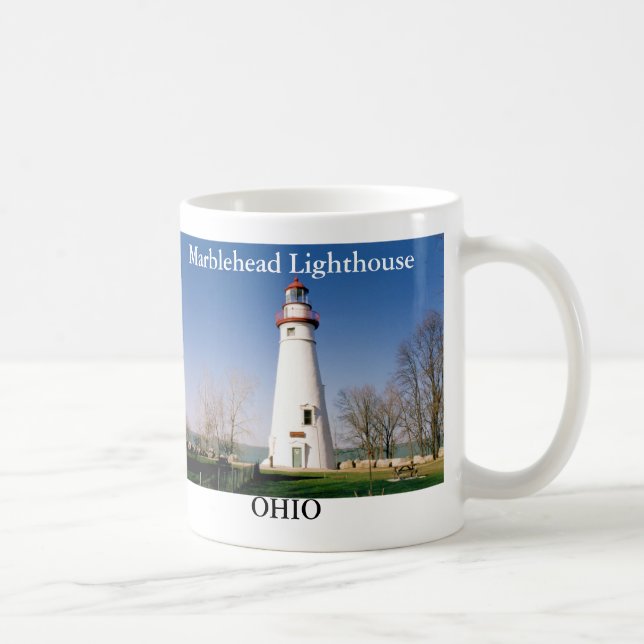 Marblehead Lighthouse, Ohio Tasse (Rechts)