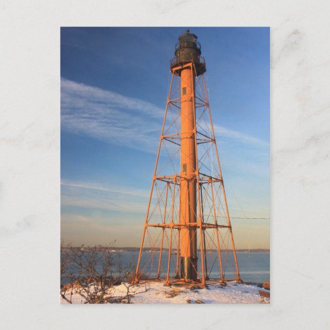 Marblehead Lighthouse Postkarte (Vorderseite)