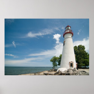 Marblehead Lighthouse Print Poster