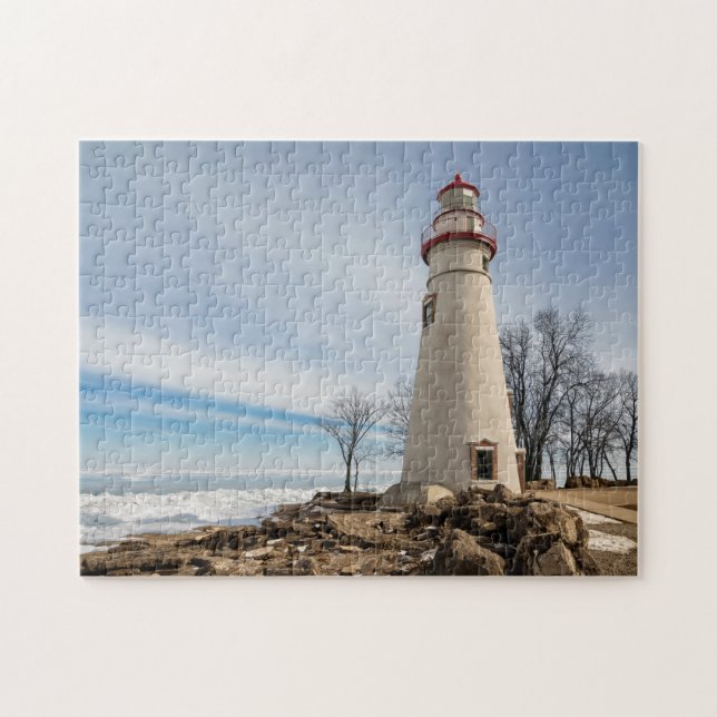 Marblehead Lighthouse Puzzle (Horizontal)