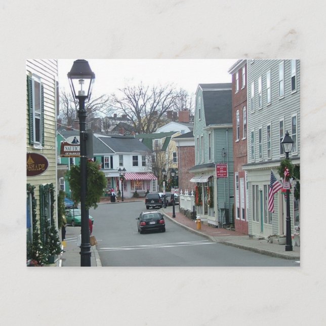 Marblehead Postkarte (Vorderseite)