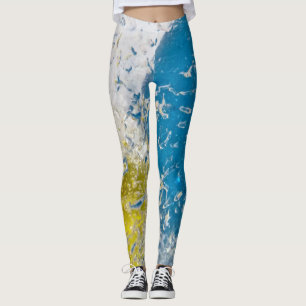 Marbles, gefroren leggings