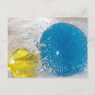 Marbles, gefroren postkarte