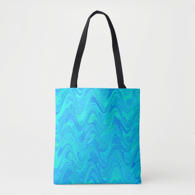 Marbling Blue Green Pattern (Vorderseite)