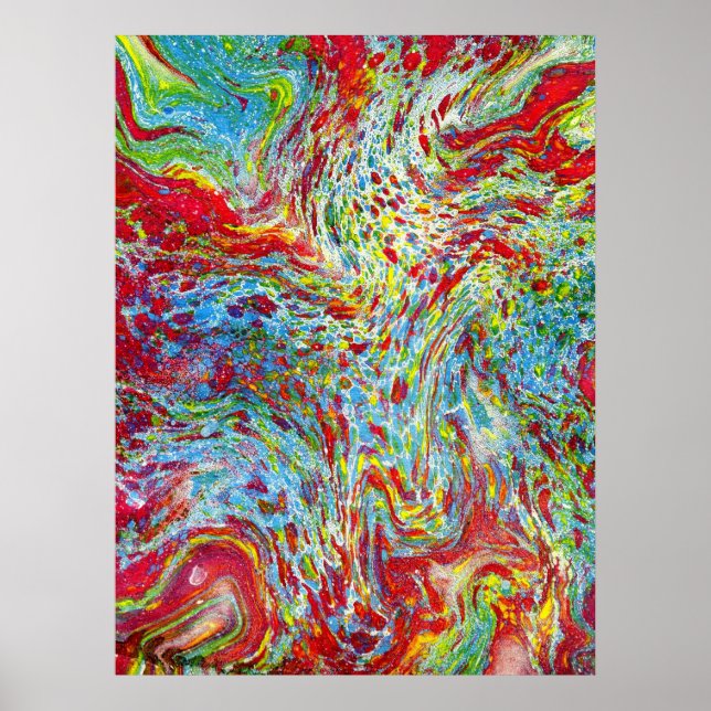 Marbling maître-relieur poster (Vorne)