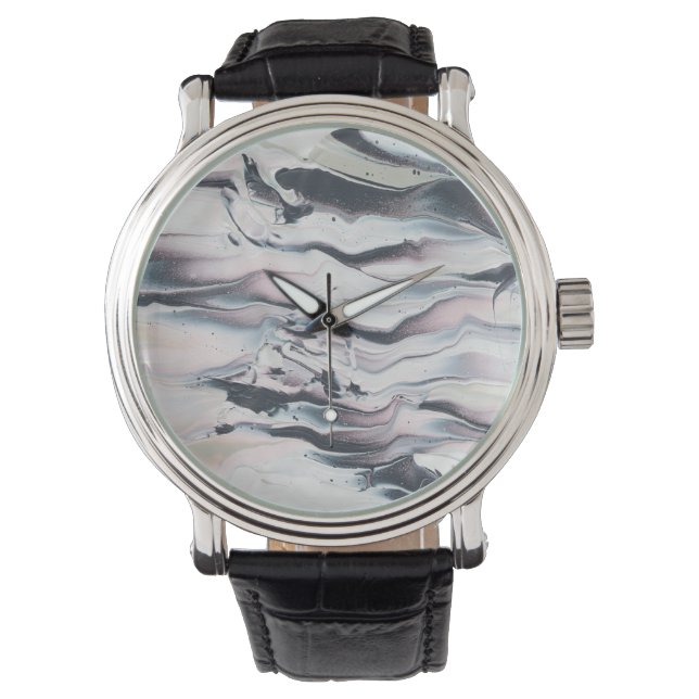 Marbling V Crop Armbanduhr (Vorderseite)