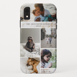 Marbour-Marble für die ganze Familie 5-FotoCollage Case-Mate iPhone Hülle
