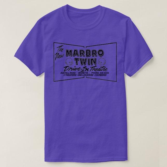 Marbro Twin Drive in Marietta GA TShirt (Design vorne)