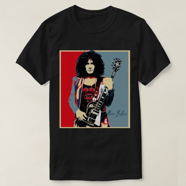 Marc bolan Classic T - Shirt.png T-Shirt (Design vorne)