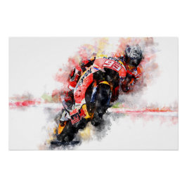Marc Márquez 2017 Poster