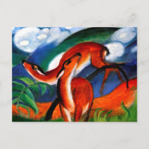 Marc - Rotwild II Postkarte