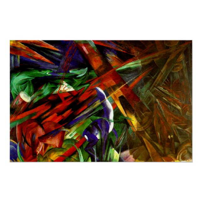 Marc - Schicksal der Tiere Poster (Vorderseite)