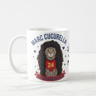 MarcCucurella Fußball Katze Der unermüdliche Motor Kaffeetasse