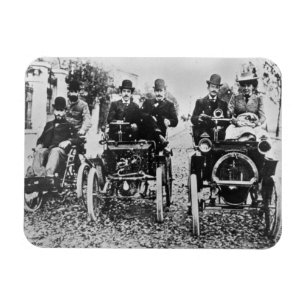 Marcel (d.1903) und Louis (1877-1944) Renault driv Magnet