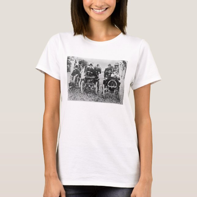 Marcel (d.1903) und Louis (1877-1944) Renault driv T-Shirt (Vorderseite)