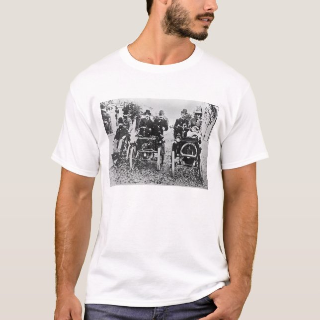 Marcel (d.1903) und Louis (1877-1944) Renault driv T-Shirt (Vorderseite)