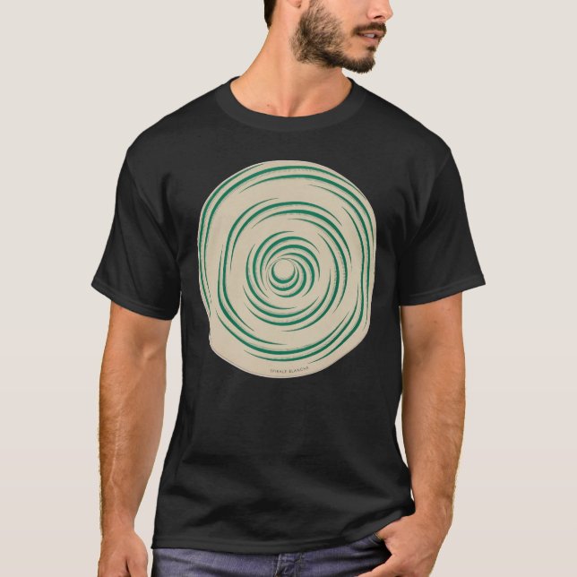 Marcel Duchamp Rotorelief GREEN T - Shirt (Vorderseite)