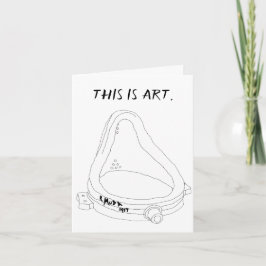 Marcel Duchamp's Fountain R.Mutt 1917 Einladung