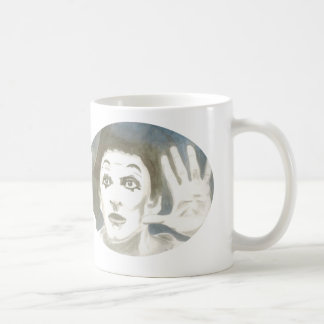 Marcel Marceau benötigt keine Wörter Tasse