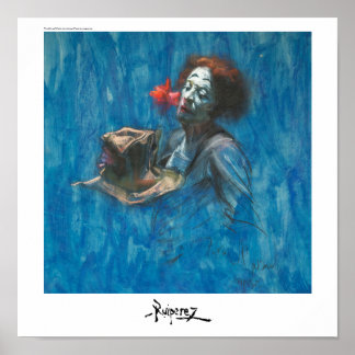 "Marcel Marceau", von Ruiperez Poster