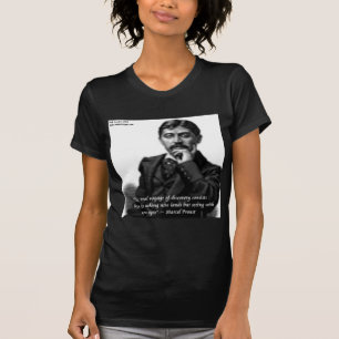 Marcel Proust & berühmtes Zitat T-Shirt