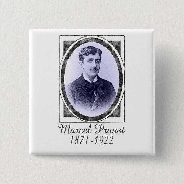 Marcel Proust Button (Vorderseite)