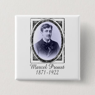 Marcel Proust Button