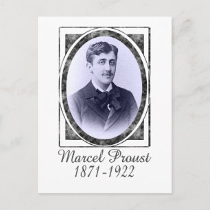 Marcel Proust Postkarte