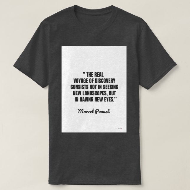 Marcel Proust T-Shirt (Design vorne)