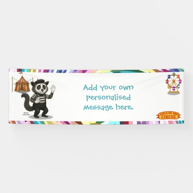 Marcel, Zibetkatze-Mime Banner (Horizontal)