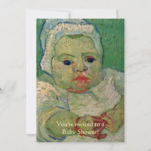 Marcelle Roulin von Vincent van Gogh, Babydusche Einladung