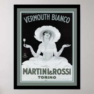 Marcello Dudovich Art Deco Vermouth Poster