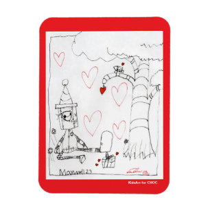 Marcenivo's Heart - KidsArt für CHOC Magnet