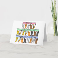 March 11th Birthday Cute Cartoon Cats