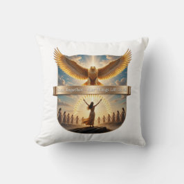 March 8th Fierce Eagle Queen, Gift for Mother Kissen