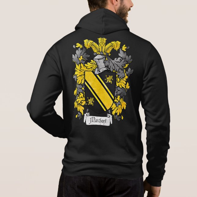 Marchant Coat of Arms Men's Hoodie (Rückseite)